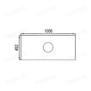 Тумба-умывальник подвесная Aquaton Брук 100 (20+60+20) дуб феррара/белый, 3