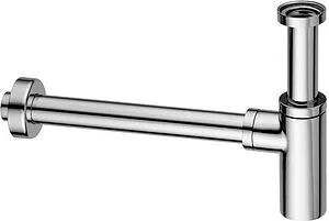 Сифон бутылочный для раковины Paffoni хром ZACC240CR Сифон бутылочный для раковины Paffoni хром ZACC240CR, 1