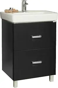 Тумба-умывальник напольная Aquaton Америна 60 H чёрный 1A1692K1AM950, 1