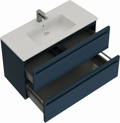 Тумба под умывальник подвесная Allen Brau Eclipse 2.0 80 синий 1.E1002.BGM 2.0
