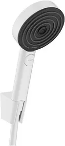 Душевой набор Hansgrohe Pulsify Select S 105 3jet Relaxation 160см белый матовый/графит 24303700, 1