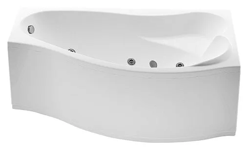 Ванна акриловая Aquanet Palma 170x100 R 00204023 Ванна акриловая Aquanet Palma 170x100 R 00204023