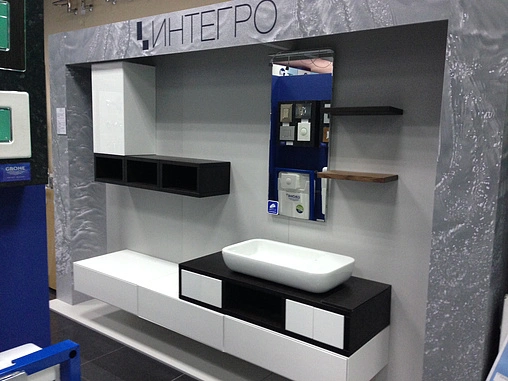 Зеркало с подсветкой Aquaton Интегро с подогревом 1A139802IN010