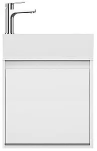 Тумба-умывальник подвесная ISVEA Pro 51 белый 21SFS011050I+10SF50051SV Тумба-умывальник подвесная ISVEA Pro 51 белый 21SFS011050I+10SF50051SV, 1