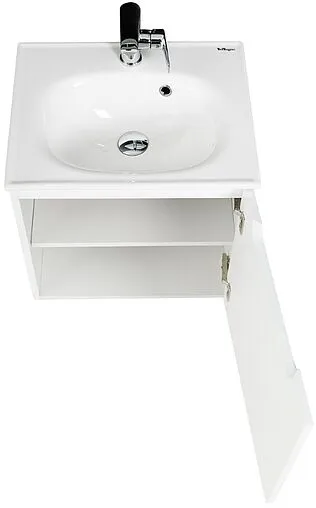 Тумба-умывальник подвесная BelBagno ETNA 50 R Bianco Lucido ETNA-500-1A-SO-BL-P-R+BB1923-500