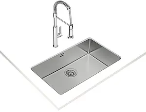 Мойка кухонная Teka Be Linea RS15 71.40 POLISHED нержавеющая сталь полированная 115000004, 4