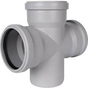 Крестовина одноплоскостная внутренняя бесшумная D=110x110x110мм Угол 87,5° Stout SKB-0018-011087, 1