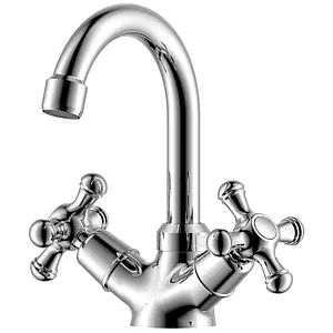 Смеситель для раковины Damixa Retro хром 230210000 Смеситель для раковины Damixa Retro хром 230210000, 1