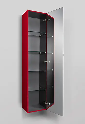 Шкаф-пенал подвесной Am.Pm Spirit V2.0 35 R красный глянец M70ACHMR0356RG