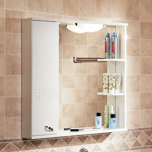 Шкаф-зеркало Aquaton Аттика 85 L белый 1A003802AT01L