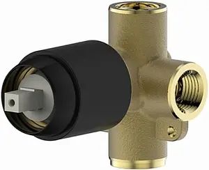 Скрытая часть смесителя для 1 потребителя Bravat Built-in D999BW-ENG, 1