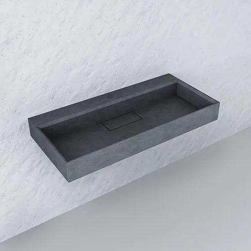 Раковина Raval Facet 100 бетон Fac.08.100/Bet/RL