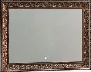 Зеркало с подсветкой Continent Prestige Led 83x64 с подогревом (2 сенсорноеные кнопки) коричневый ЗЛП9 Зеркало с подсветкой Continent Prestige Led 83x64 с подогревом (2 сенсорноеные кнопки) коричневый ЗЛП9, 1