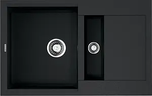 Мойка кухонная Omoikiri Sakaime 78-2-BL черный 4993114, 1