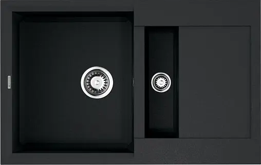 Мойка кухонная Omoikiri Sakaime 78-2-BL черный 4993114