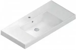 Раковина Kerama Marazzi Cubo 100 белый CU.wb.100 Раковина Kerama Marazzi Cubo 100 белый CU.wb.100