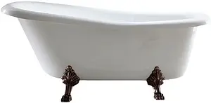 Ванна акриловая отдельностоящая Abber 170x80 AB9292, 1