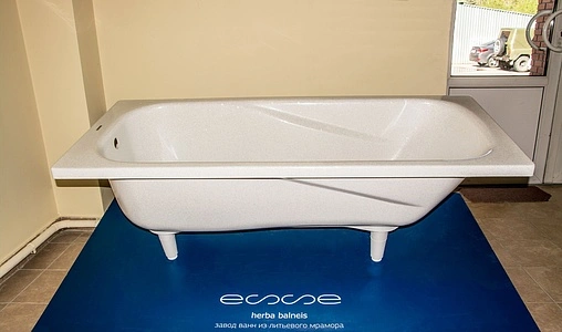 Ванна из искусственного камня Esse Haiti 150x75 белый EHAI1500