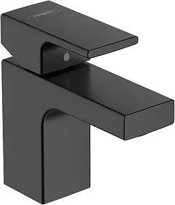 Смеситель для раковины Hansgrohe Vernis Shape 70 чёрный матовый 71567670 Смеситель для раковины Hansgrohe Vernis Shape 70 чёрный матовый 71567670, 1