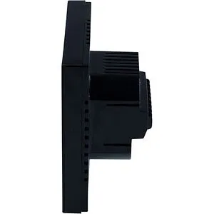 Проводной комнатный терморегулятор двухконтурный НО/НЗ 230В Valtec черный VT.AC634.B.0, 4