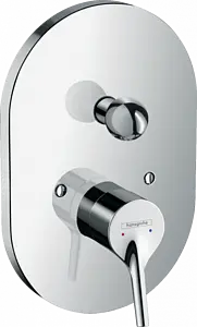 Смеситель для ванны скрытого монтажа Hansgrohe Talis S хром 72407000, 1