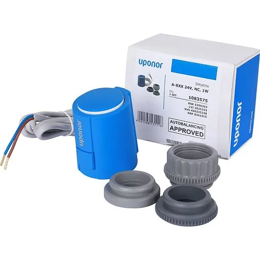 Сервопривод электротермический НЗ 24В М30 x 1.5 Uponor Smatrix Retrofit 24В 1083575