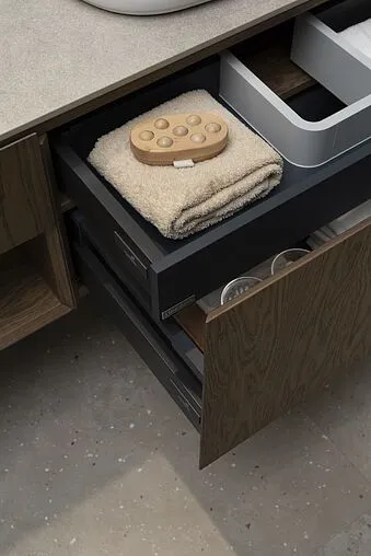 Тумба-умывальник подвесная Allen Brau Infinity 120 R дуб 1.21008.NO+