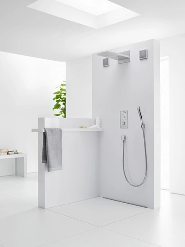Лейка верхнего душа Hansgrohe Raindance Rainfall 180 2jet хром 28433000