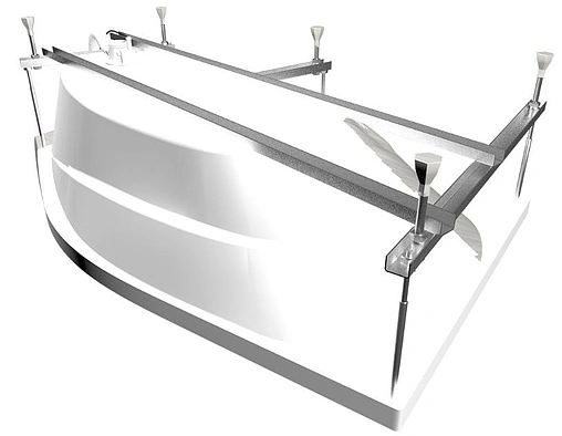 Ванна акриловая Triton Скарлет 167x96 R Н0000000216