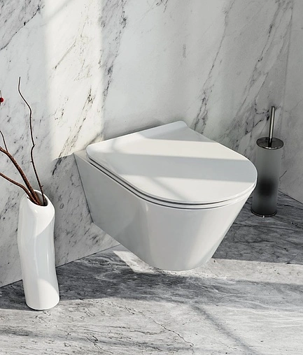 Комплект 5 в 1 Sanit INEO PLUS 90.733.00..S004+16.750.81..0000+PLMR.wc.02+PLMR.seat.02/WHT с кнопкой хром глянцевый Комплект 5 в 1 Sanit INEO PLUS 90.733.00..S004+16.750.81..0000+PLMR.wc.02+PLMR.seat.02/WHT с кнопкой хром глянцевый