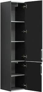 Шкаф-пенал подвесной Aquanet Алвита 35 R серый антрацит 00240197 Шкаф-пенал подвесной Aquanet Алвита 35 R серый антрацит 00240197, 4