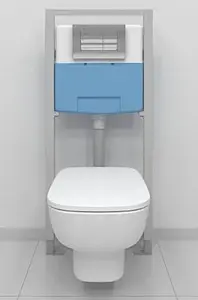 Клавиша смыва для унитаза Ideal Standard Solea M1 R0108AA хром глянцевый, 4