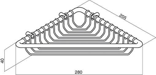 Мыльница Am.Pm 5 O Clock золото A2534601 Мыльница Am.Pm 5 O Clock золото A2534601