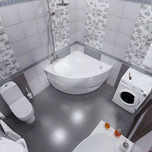 Ванна акриловая Triton Синди 125x125 Н0000000214