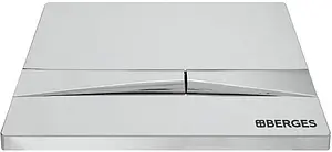 Клавиша смыва для унитаза BERGES Novum F3 040053 хром глянцевый Клавиша смыва для унитаза BERGES Novum F3 040053 хром глянцевый, 3