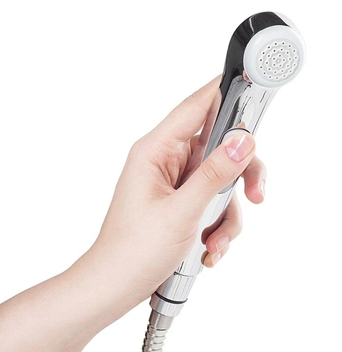 Смеситель для раковины с гигиеническим душем IDDIS Torr хром TORSB00i08