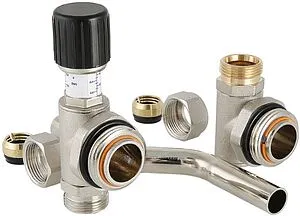 Байпас тупиковый с перепускным клапаном 1&quot;н Valtec VT.0666.0.0, 2