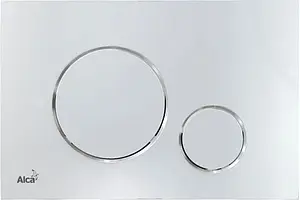 Клавиша смыва для унитаза AlcaPlast Thin M671 хром глянцевый Клавиша смыва для унитаза AlcaPlast Thin M671 хром глянцевый, 1