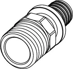 Муфта аксиальная переходная 40мм x 1¼&quot;н TECEflex 705609, 2