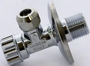 Вентиль регулирующий угловой ½"н x ⅜"н x 10ц Bugatti Minnesota 08610003 Вентиль регулирующий угловой ½"н x ⅜"н x 10ц Bugatti Minnesota 08610003, 5