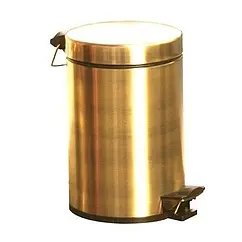 Ведро для мусора Dededimos золото 05TT-20-9