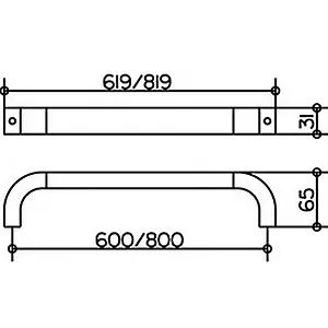 Полотенцедержатель Keuco Edition 300 хром 30001010600 Полотенцедержатель Keuco Edition 300 хром 30001010600, 2