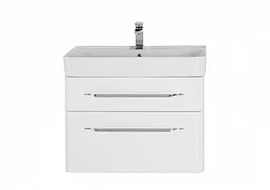 Тумба под умывальник подвесная Aquanet Виченца 80 белый 00196963, 5