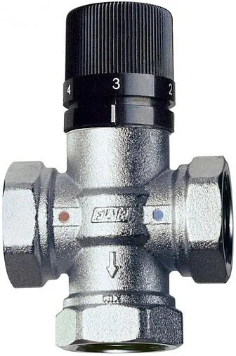 Трехходовой термостатический смесительный клапан ½&quot; +25...+65°С Kvs 2.2 Far Termo FA 3950 12