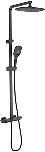 Душевая система со смесителем для ванны Timo Helmi чёрный матовый SX-1170/03 Душевая система со смесителем для ванны Timo Helmi чёрный матовый SX-1170/03, 1