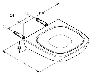 Мыльница Kludi Ambienta хром/белый 5398505 Мыльница Kludi Ambienta хром/белый 5398505, 4