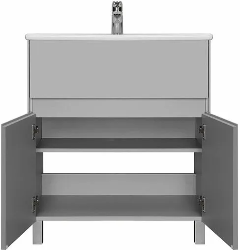 Тумба под умывальник Aquaton Форест 75 туманный серый 1A278301FR4D0