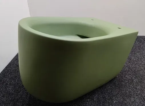 Унитаз подвесной безободковый Kerasan Nolita Tornado Verde 531511