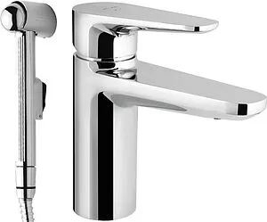 Смеситель для раковины с гигиеническим душем Am.Pm Inspire хром F5004000, 1