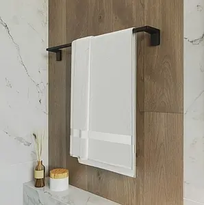 Полотенцедержатель IDDIS Slide чёрный матовый SLIBS10i49, 4